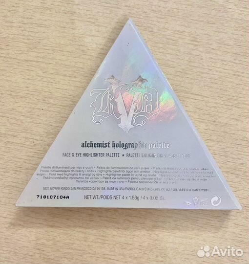 Палетка хайлайтеров kvd beauty