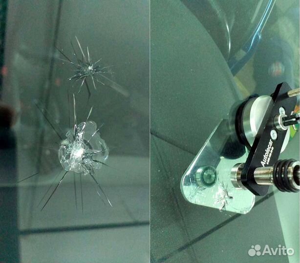Ремонт сколов и трещин автостекол