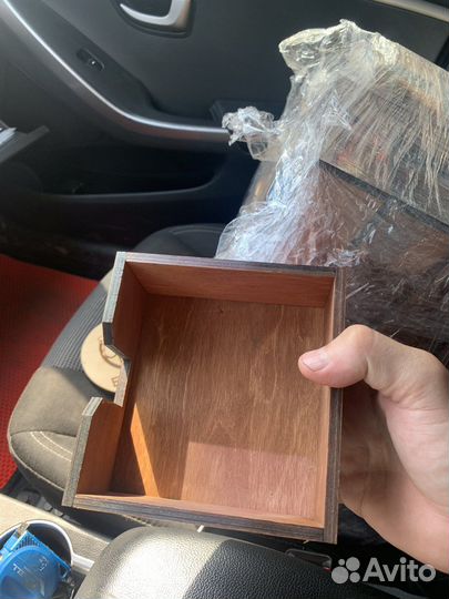 Салфетница из дерева