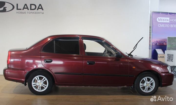 Hyundai Accent 1.5 МТ, 2007, 153 677 км