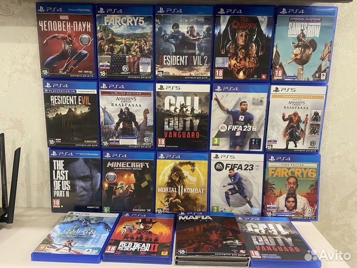 Игры на ps4/ ps5