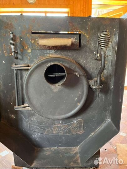 Железная печь для бани