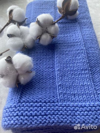 Плед Вязанный детский