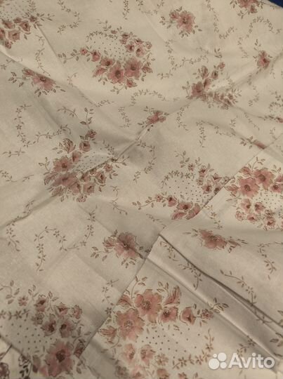 Отрез ткани ситец СССР 2 штуки, 6м.цена за все