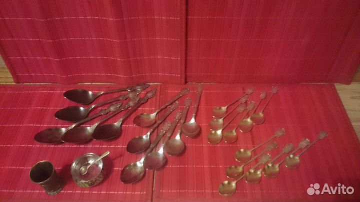 Посуда из мельхиора столовые приборы