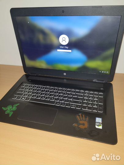 Ноутбук hp pavilion 17-ab404ur