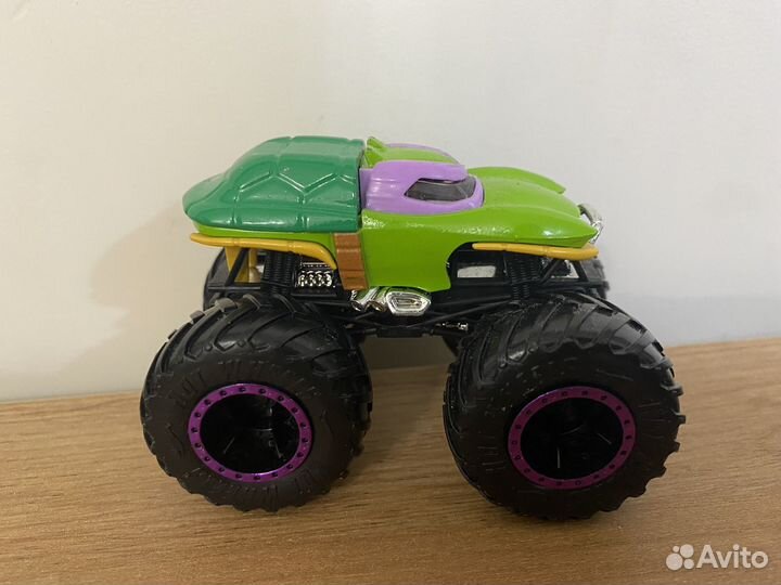 Hot wheels monster trucks черепашки ниндзя