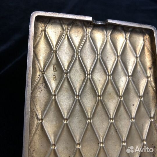 Портсигар серебро 875