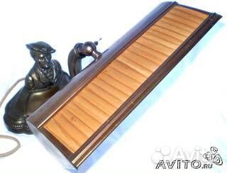 Антикварный лампа с бюстом 1930 -е гг Франция