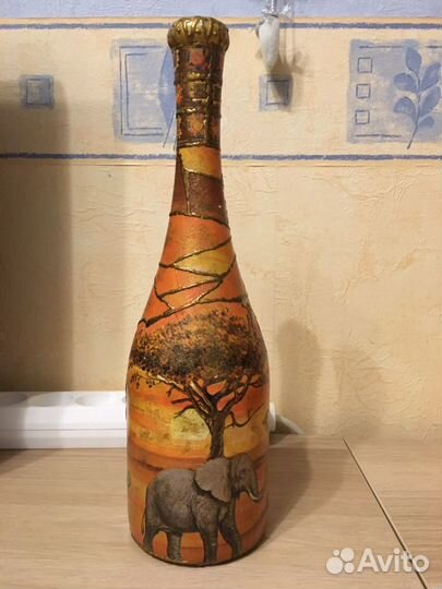 Декоративная бутылка