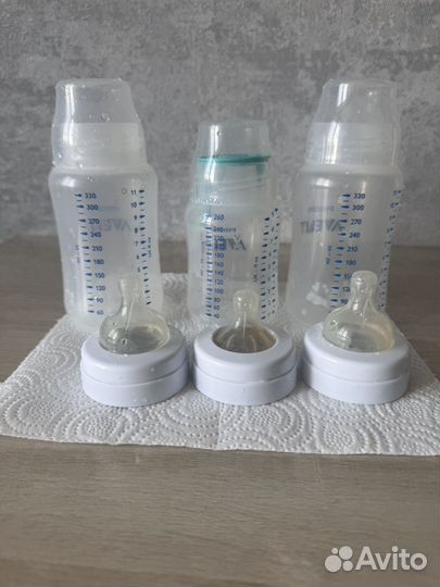 Бутылочки avent