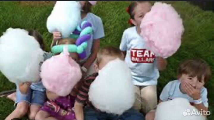 Сладкая сахарная вата на любые праздники