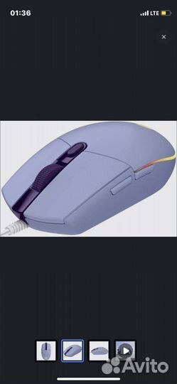 Мышь logitech g102