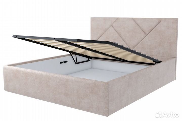 Кровать Лима с подъемным механизмом пм/Н с основан