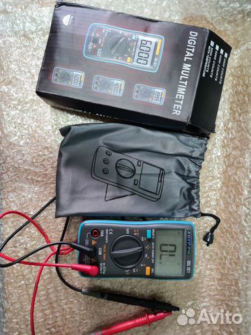 Мультиметр true rms с авто выбором диапазона