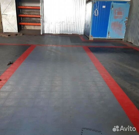 Модульная пвх плитка для гаража