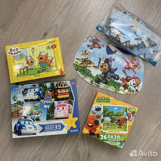 Пазлы для малышей