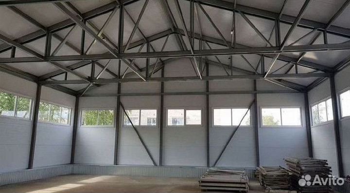 Быстровозводимый склад под ключ