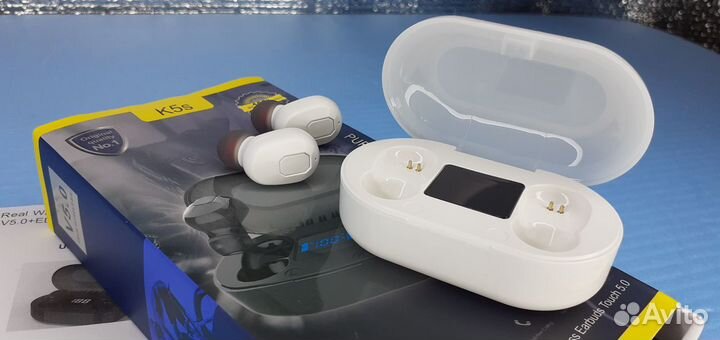 Наушники Вакуумные Беспроводные K5s ЖК дисплей