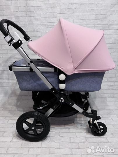 Коляска Bugaboo Cameleon 3+ 3в1 Pink/BlueMelange