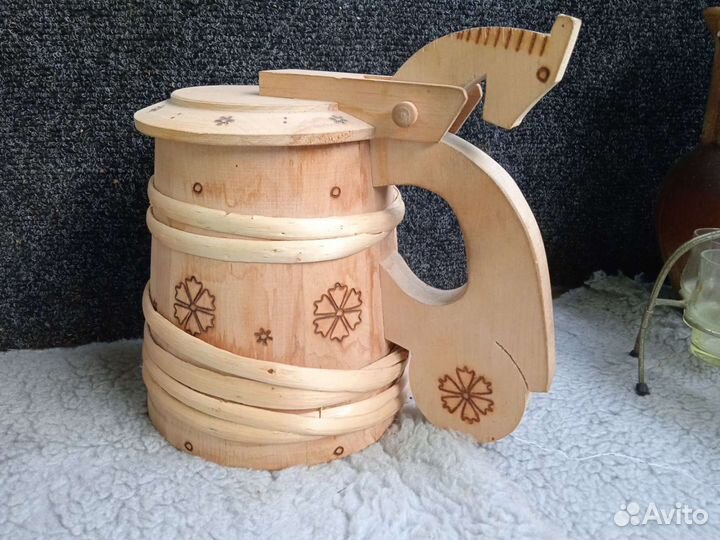 Жбан деревянный