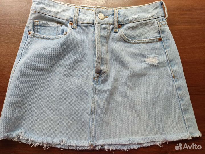 Юбка джинсовая