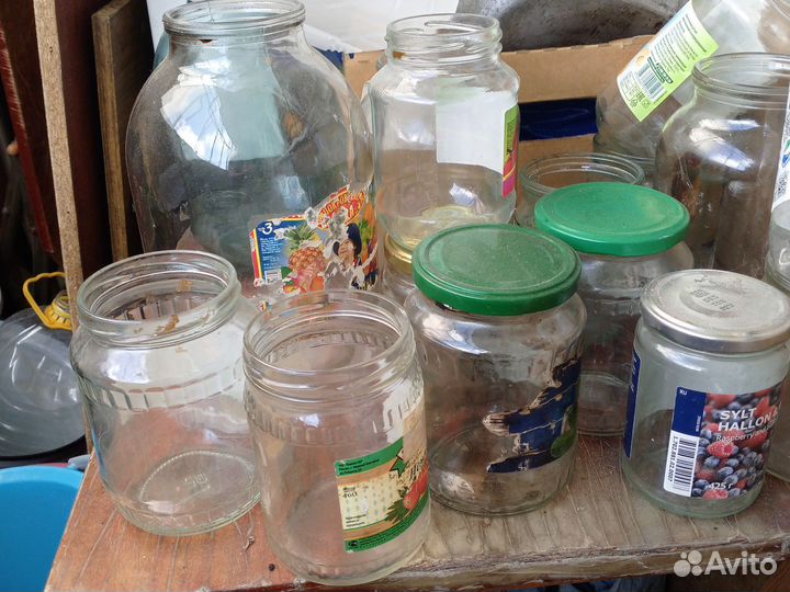 Банки стеклянные бесплатно
