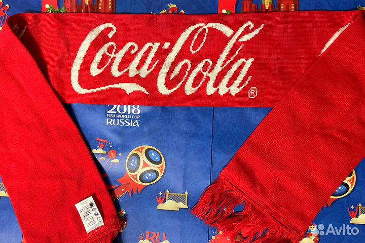 Эксклюзивный шарф Кока-кола Сочи 2014