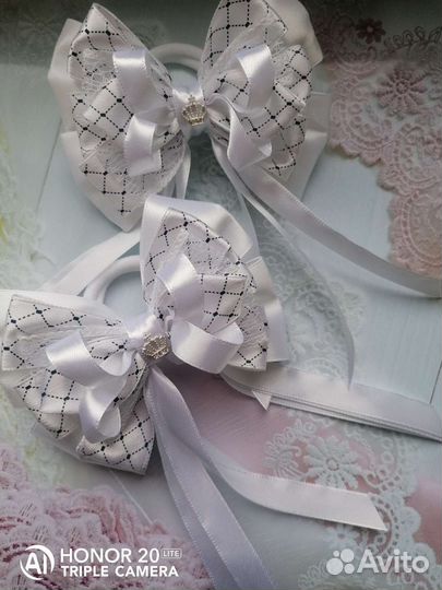 Бантики. Школа. Ручная работа