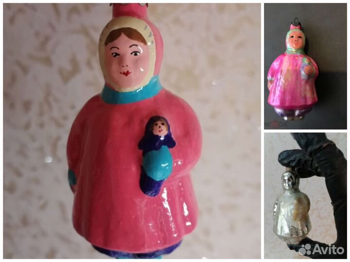 Реставрация ёлочных игрушек, стеклянных
