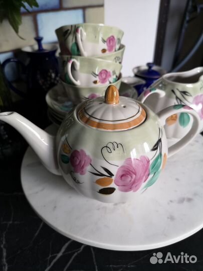 Сервиз чайный Дулево пионы