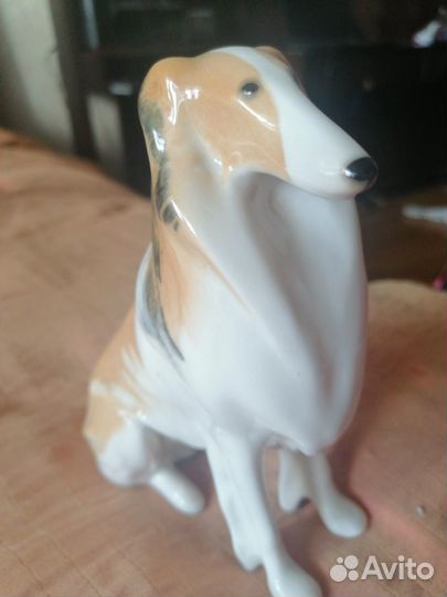 Собака колли статуэтка