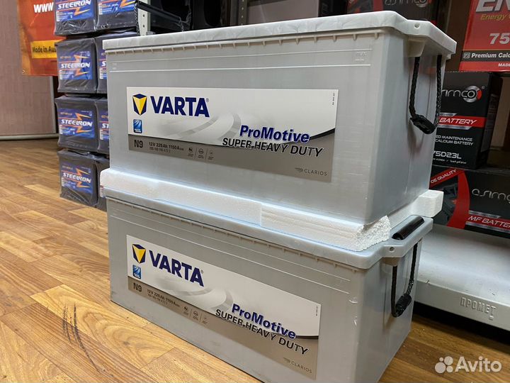 Аккумуляторы 225 Varta. Бесплатная доставка