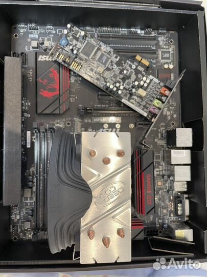 Материнская плата с процессором +видеокарта 1070