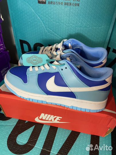 Кроссовки Nike Dunk Low Argon Blue оригинал