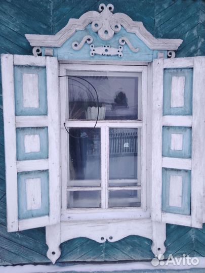 Ставни деревянные, резные