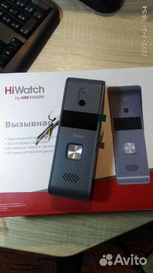 Вызывная панель для видеодомофон HiWatch DS-D100P