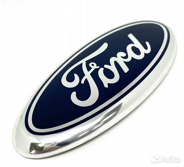 Эмблема значок для автомобиля марки Ford 142*59мм