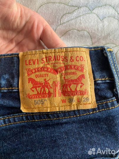 Джинсы Levi’s 505 W36 L 29