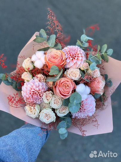 Цветочные букеты от флориста Энжи