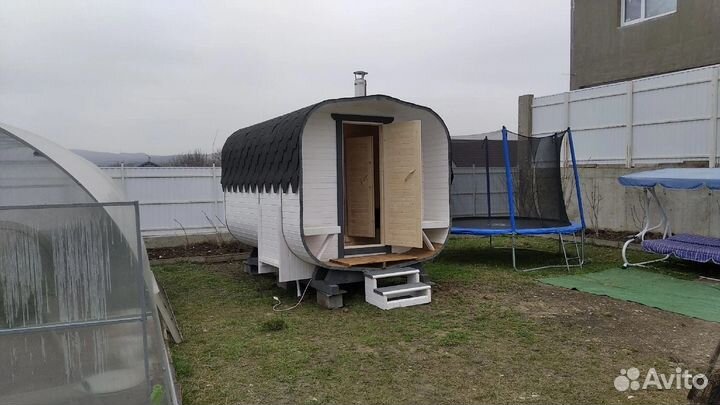 Готовая баня Квадро баня