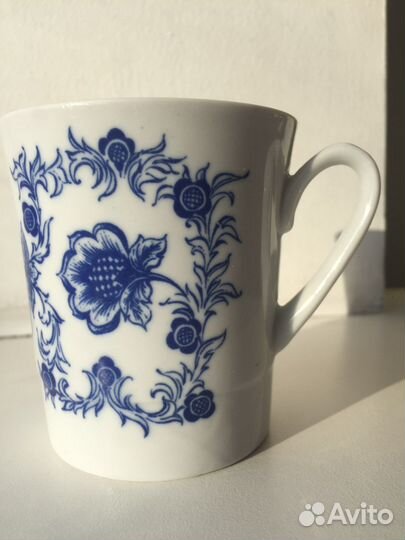 Бокалы фарфор лфз винтаж СССР