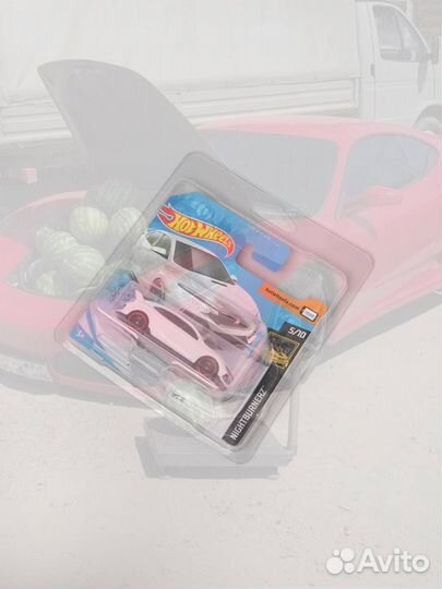 Защитный блистер Hot Wheels (короткая карта )
