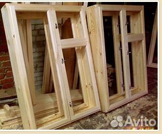 Окна деревянные
