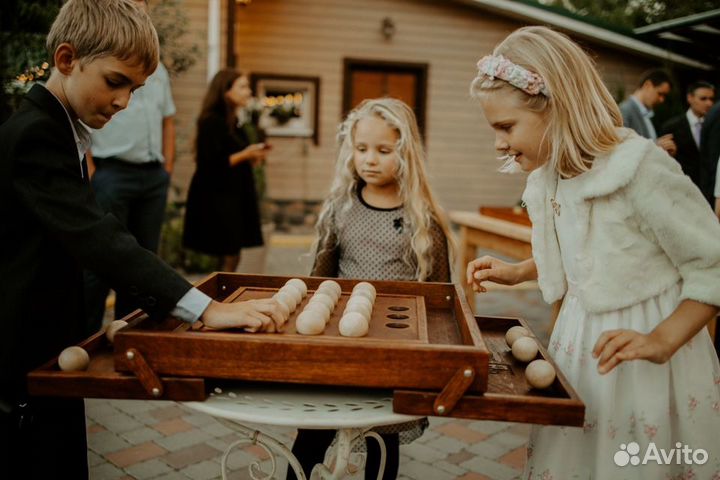 Аренда деревянных игр на мероприятие