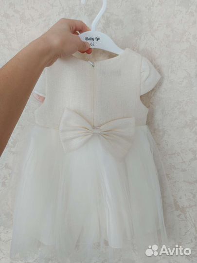 Платье для девочки 92