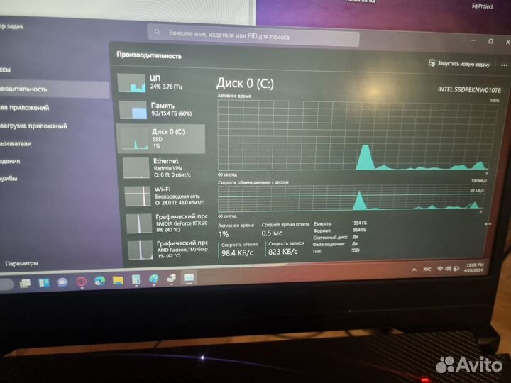 Игровой ноутбук asus rog zephyrus g15 ga502I