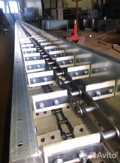 Транспортеры цепные скребковые