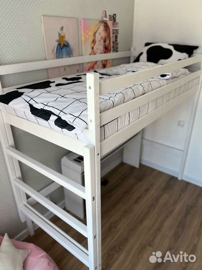 Кровать чердак