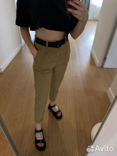 Брюки женские укороченные Bershka